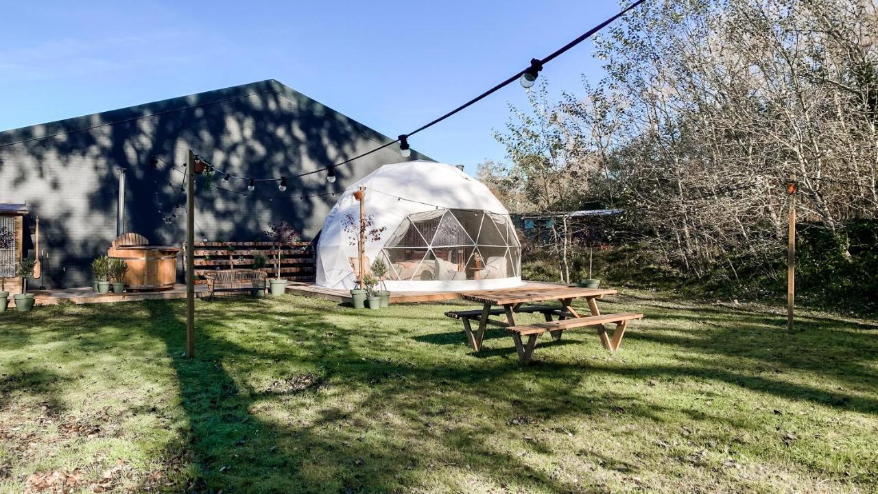 Romantische Glamping Dome Koksijde - Duiniek エクステリア 写真